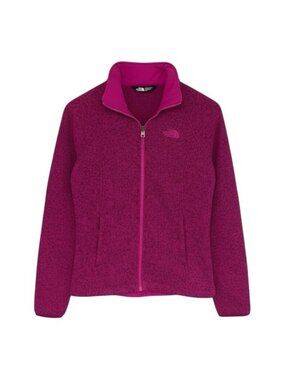 The North Face Full Zip Sweater Women’s XS Pink Magenta Heathered